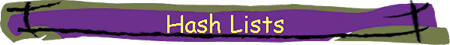 Links to Hash Mailing Lists (Thanks to the Aussies)